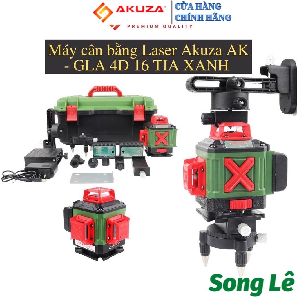 [HCM] MÁY CÂN BẰNG LASER AKUZA AK-GLA 4D - MÁY CÂN MỰC, BẮN CỐT, ĐÁNH THĂNG BẰNG LAZE 16 TIA XANH - HÀNG CHÍNH HÃNG