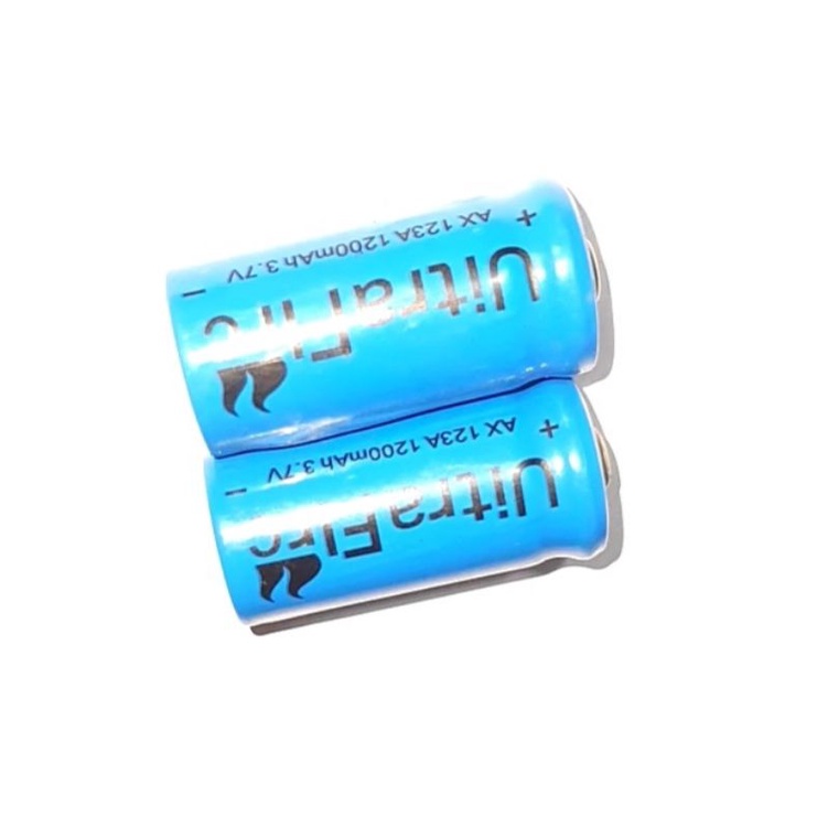 Pin đèn laze sạc LC 14250 3,6v 1400 mAh, AX 123A 1200mAh 3.7v laze đầu nhon