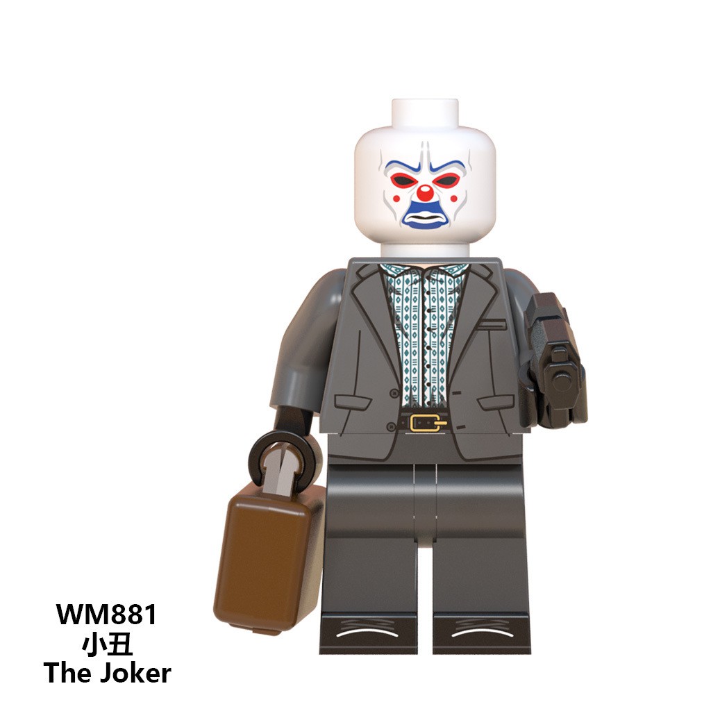 Minifigures Các Mẫu Nhân Vật Joker Harley Quinn Marvel DC Mẫu Mới Ra WM6080