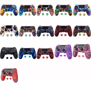 SONY Vỏ Silicon Bảo Vệ Cần Điều Khiển Chơi Game Sony Dualshock 4 Ps4 Ds4 Pro Slim 44 Màu