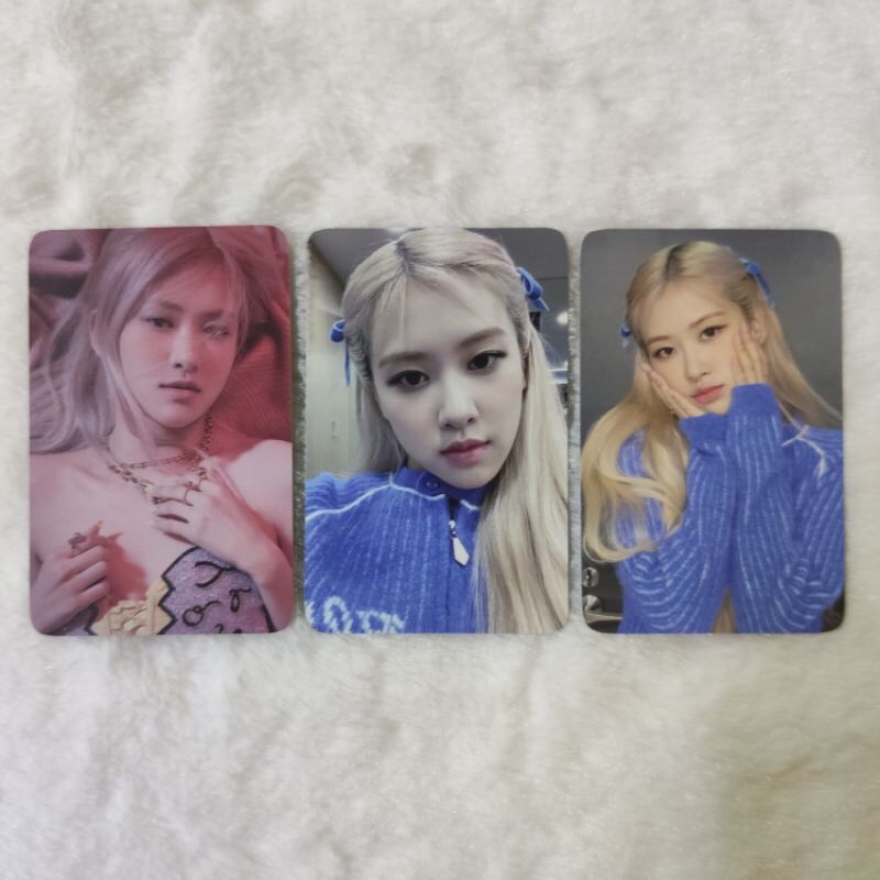 Card blackpink pre rosé chính hãng