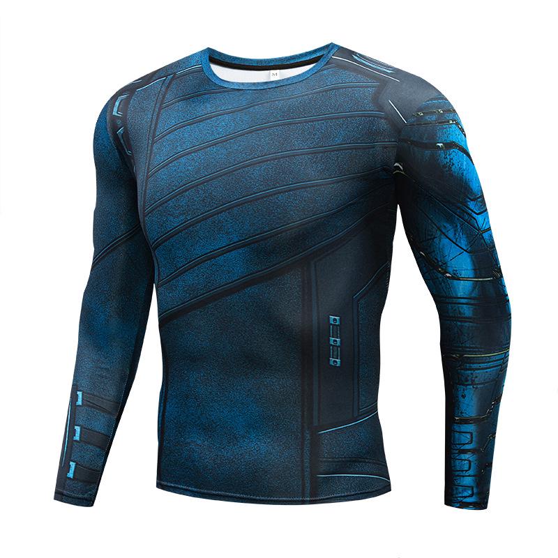 Áo cổ tròn tay dài đơn giản thời trang cho nam