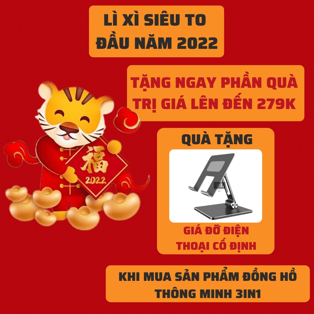 Đồng Hồ Thông Minh LED Đa Năng - Đồng hồ điện tử để bàn Decor, báo thức, sạc không dây, đèn học tuỳ chỉnh màu sắc