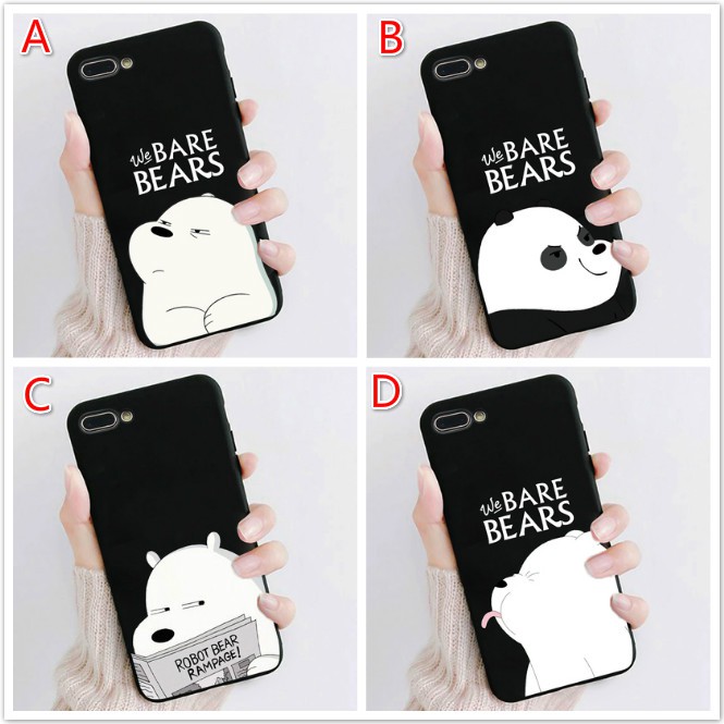 Ốp điện thoại hình gấu cho Oppo Reno4 A92 A52 A31 A5 A9 2020 Reno A5S F11 Pro F9 A3S R17 Pro A7 F7 F5 Youth A83 A71 A37 A57 F3 Plus | BigBuy360 - bigbuy360.vn