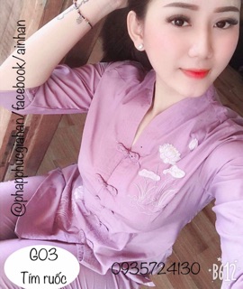 🌸Bà lai tim thêu sen(KÈM HÌNH THẬT)🌿