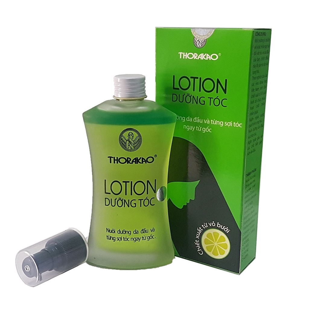 Lotion dưỡng tóc bưởi Thorakao - chiết xuất từ hoa bưởi và vỏ quả bưởi 120ml