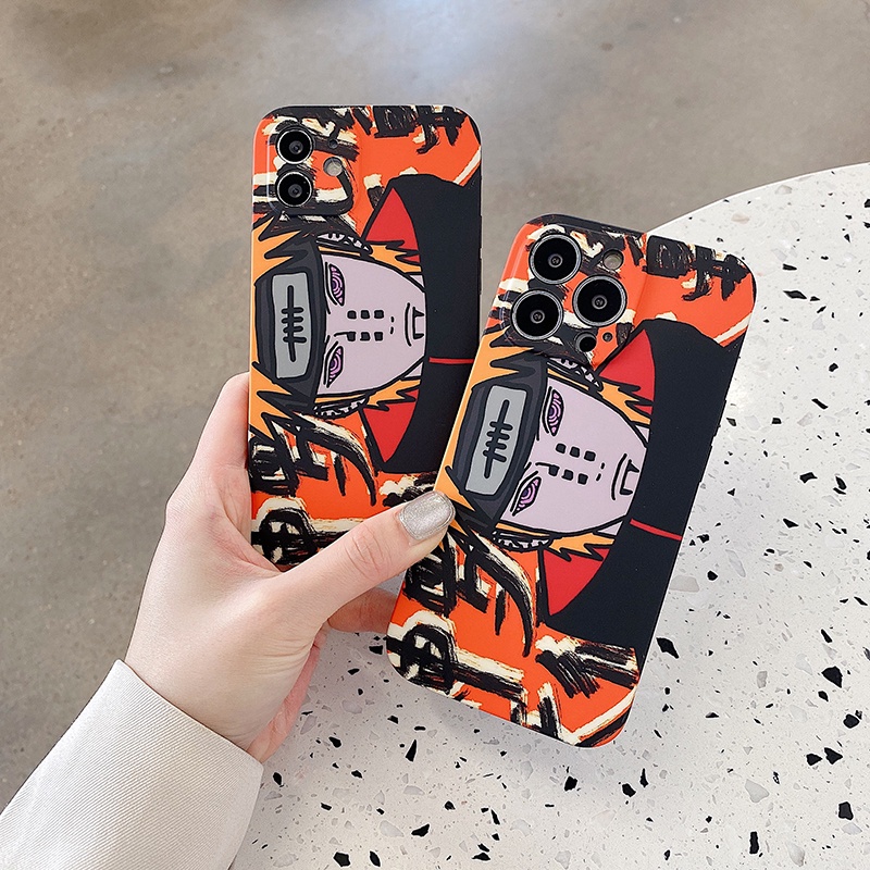 Ốp Điện Thoại Dẻo Họa Tiết Hoạt Hình Naruto Độc Đáo Cho iPhone 13 12 11 Pro Max X Xs Max XR SE2 78Plus
