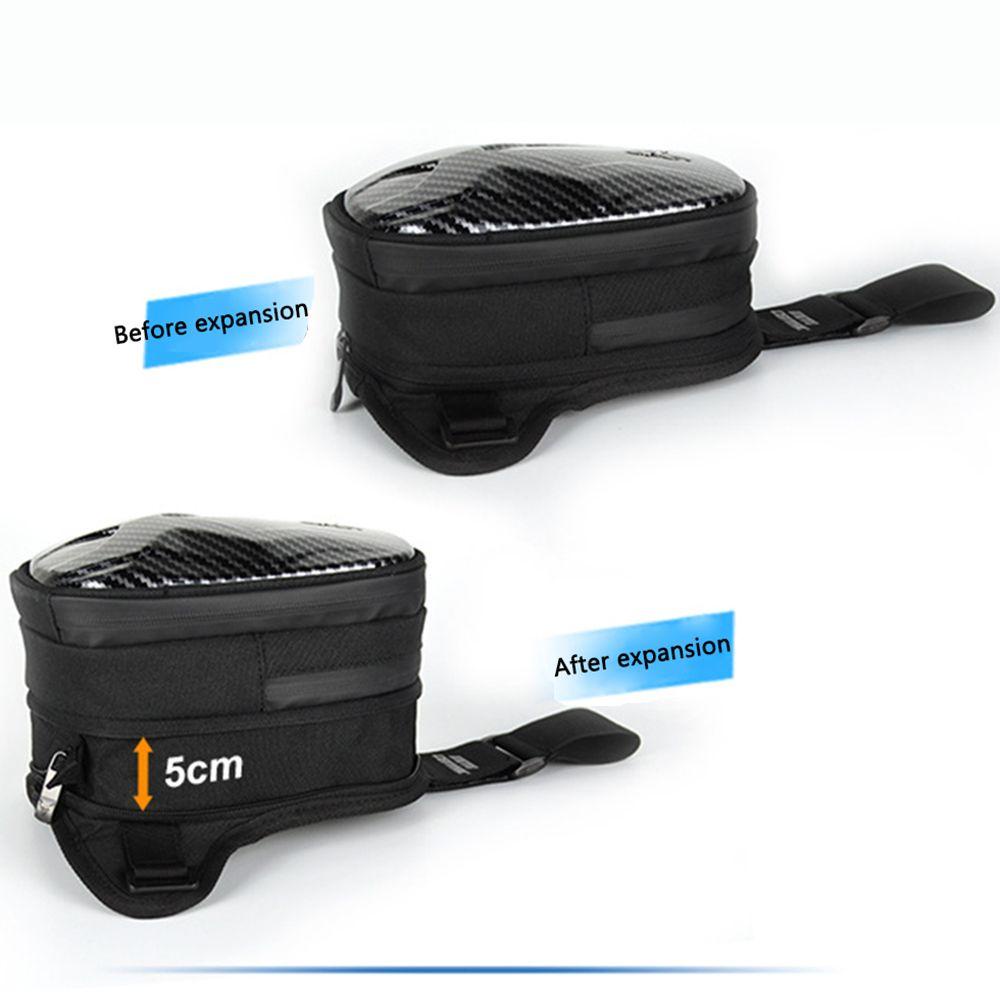 Btlimer Túi Đựng Tiền Xu Điện Thoại Đa Năng Bằng Sợi Carbon Gắn Ghi Đông Xe Đạp