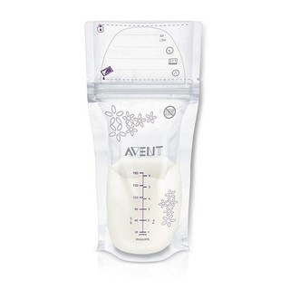 Túi trữ sữa Cao cấp Avent 180ml - Bịch 25 Túi