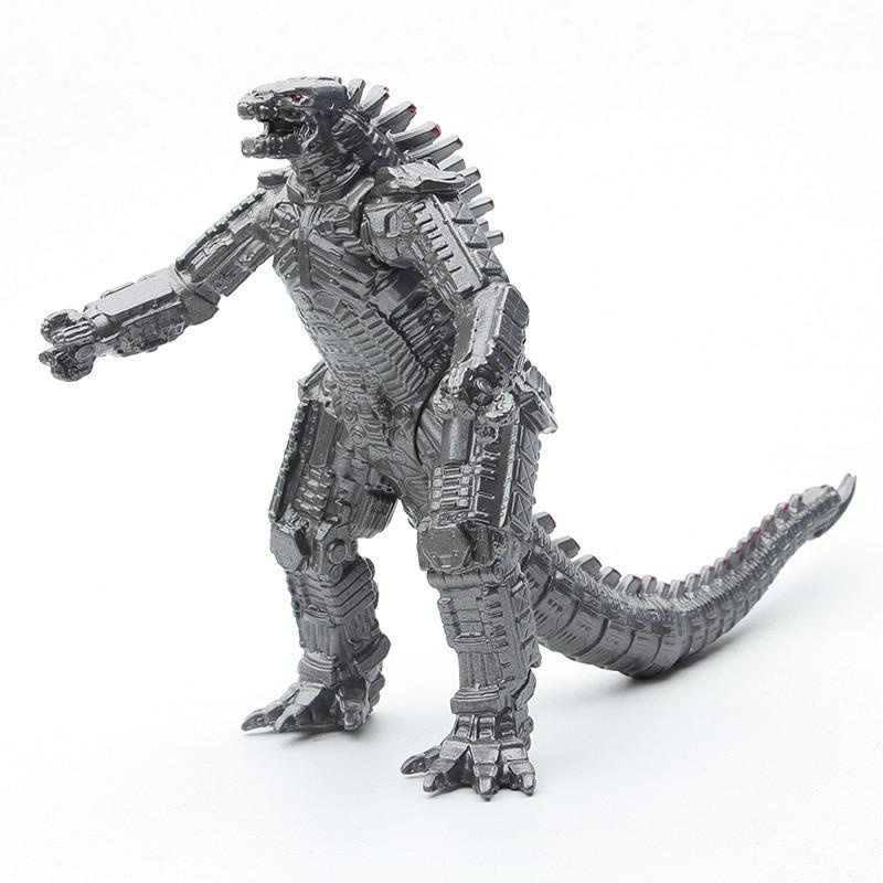 24 giờ để giao hàngKing Nhân vật hành động Quái vật Gojira Mecha Godzilla Model Mechagodzilla Figma PVC Đồ chơi búp bê khủng long