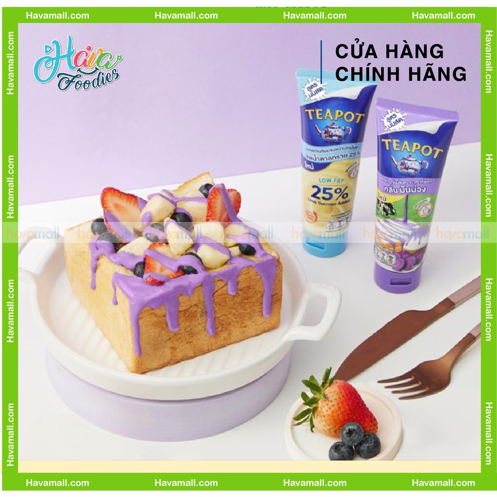 Sữa Đặc Dạng Tuýp Thái Lan TEAPOT 150gr