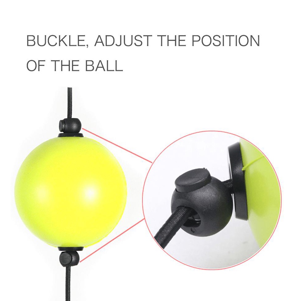 [Global] Boxing Ball Reflex Speed Training Tool Hand Eye Reaction Exercise Fitness Double End Sucker Punching Ball
