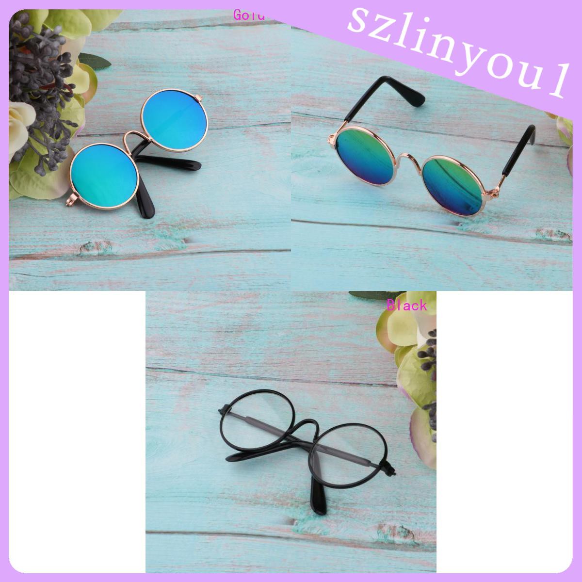 Kính Mát Gọng Kim Loại Nhiều Màu Sắc Tỉ Lệ 1 / 6 Cho Búp Bê Blythe