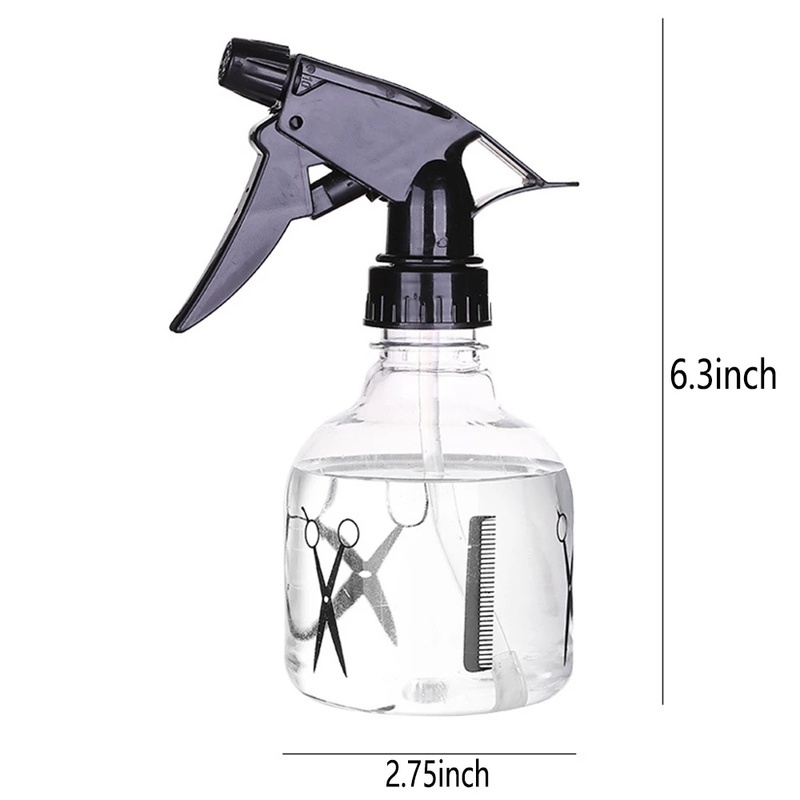 Bình Xịt Nước 250ml Bằng Nhựa Trong Suốt Đa Năng Có Thể Tùy Chỉnh