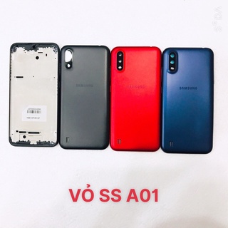 Nắp pin ss a01 có lens- lưng ss a01 có lens - vỏ bộ ss a01 có lens / samsung a01 có lens