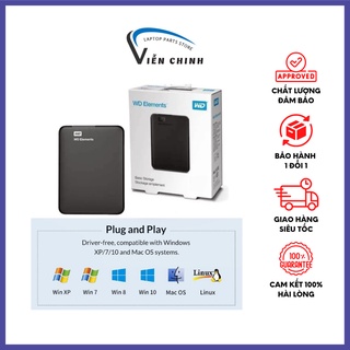 Box ổ cứng 2.5 wd chính hãng sata 3.0 - bảo hành 12 tháng - hộp đựng ổ cứng ssd hdd laptop