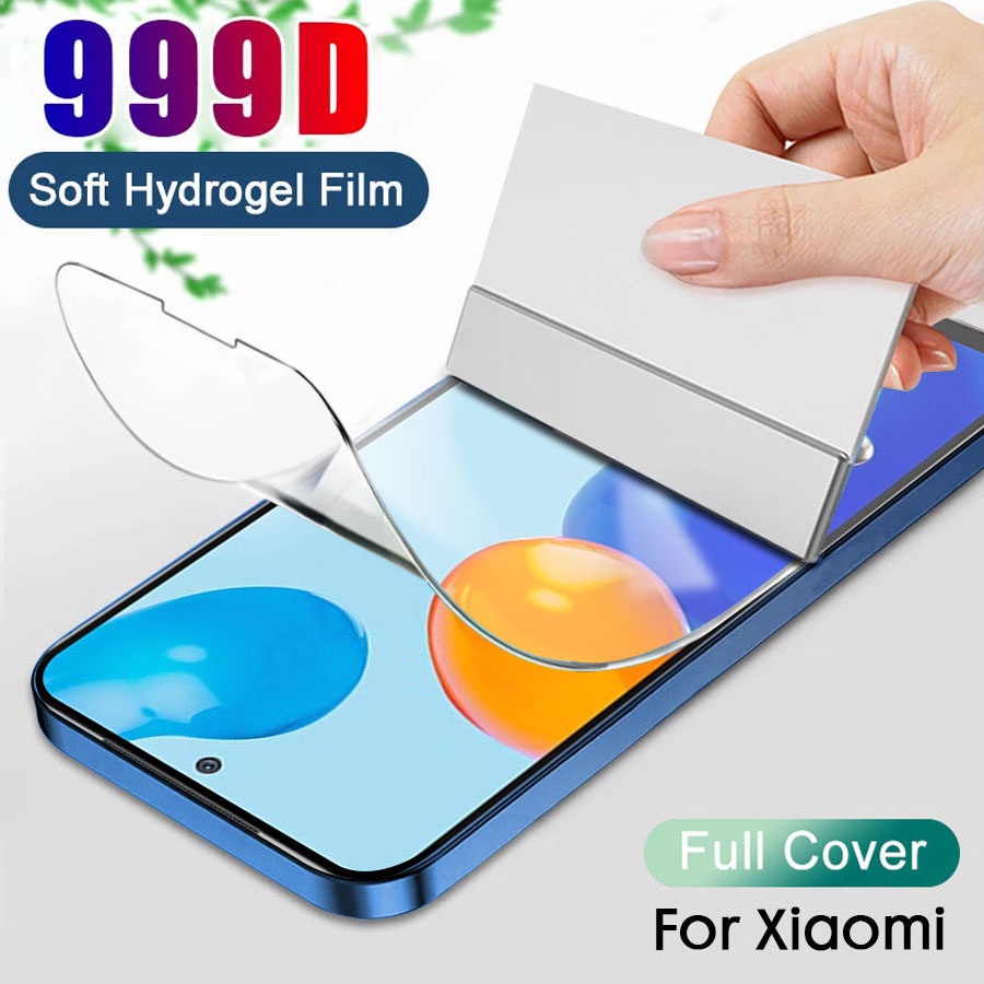 999D Miếng Dán Skin PPF Trong Suốt Cho Xiaomi Mi 12 11 11T 10T 9T Poco X3 GT X3 NFC M4 M3 X4 X3 F2 Pro F3 Pocophone F1 Redmi Note 11 11s 10 10s 9s 9 8 8T 7 Pro Redmi 10C 9T 9A 9C 8A K40