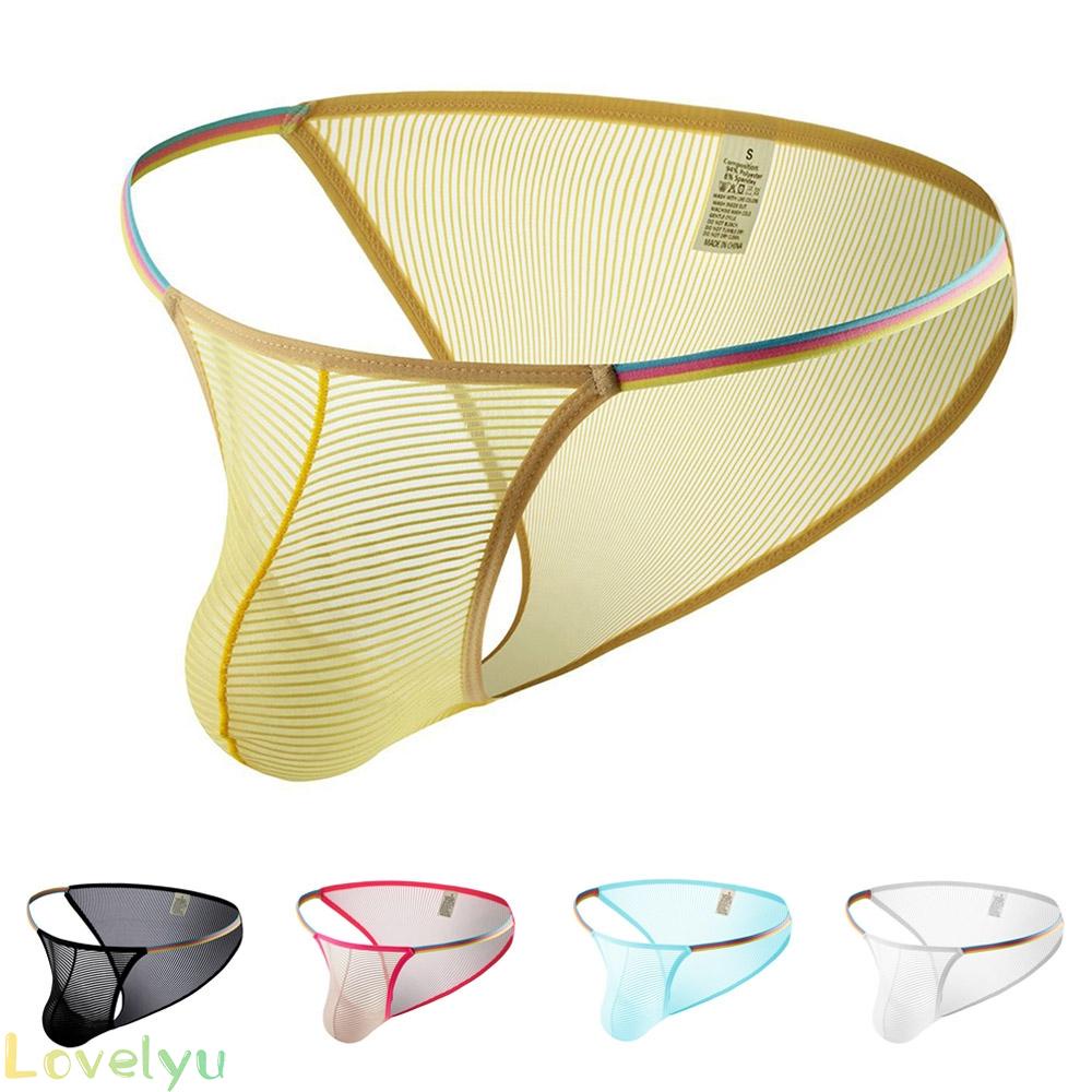 &lt;READY STOCK&gt;Men Sexy Briefs Breathable Underwear Underpants Bulge Pouch Shorts/Panties100% brand new！