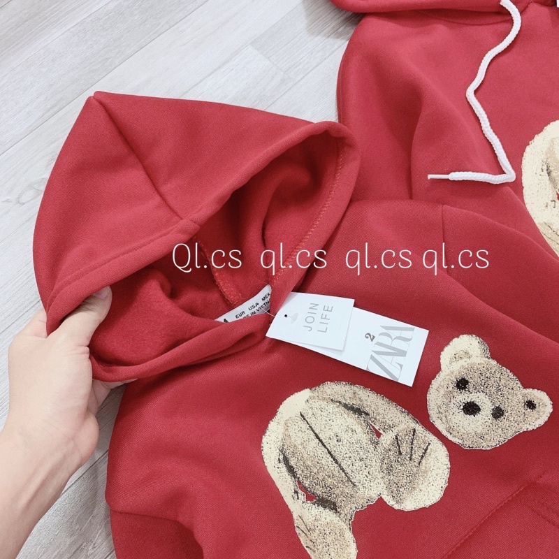 ADGD7 - ÁO ĐÔI MẸ BÉ ĐỎ HODIE GẤU BE | WebRaoVat - webraovat.net.vn