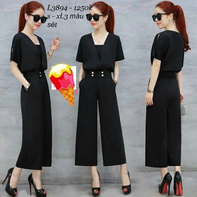 bộ ống rộng áo lửng | BigBuy360 - bigbuy360.vn