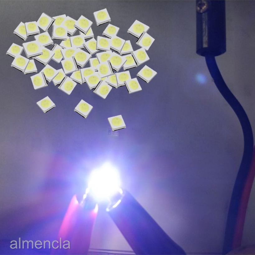 Set 50 Chip Đèn Led Cob 3535 1w 3v Chuyên Dụng