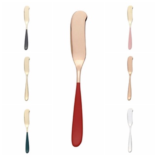 ALISON Multi Function Butter Spreader Stainless Steel Cheese Spreader Butter Scraper Tableware Restaurant Supplies Kitchen Gadgets Dining for Dessert Cutlery Cheese Tool/Multicolor