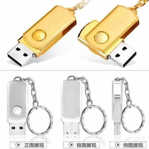 U đĩa tốc độ cao Máy tính 128G điện thoại di động sử dụng kép 16G \ 32G 64G xe hơi USB kim loại không phá hủy Ổ flash lớn sức chứa USB bộ lưu trữĐĩa U