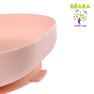 Bát ăn dặm Silicone đế hít không đổ Beaba