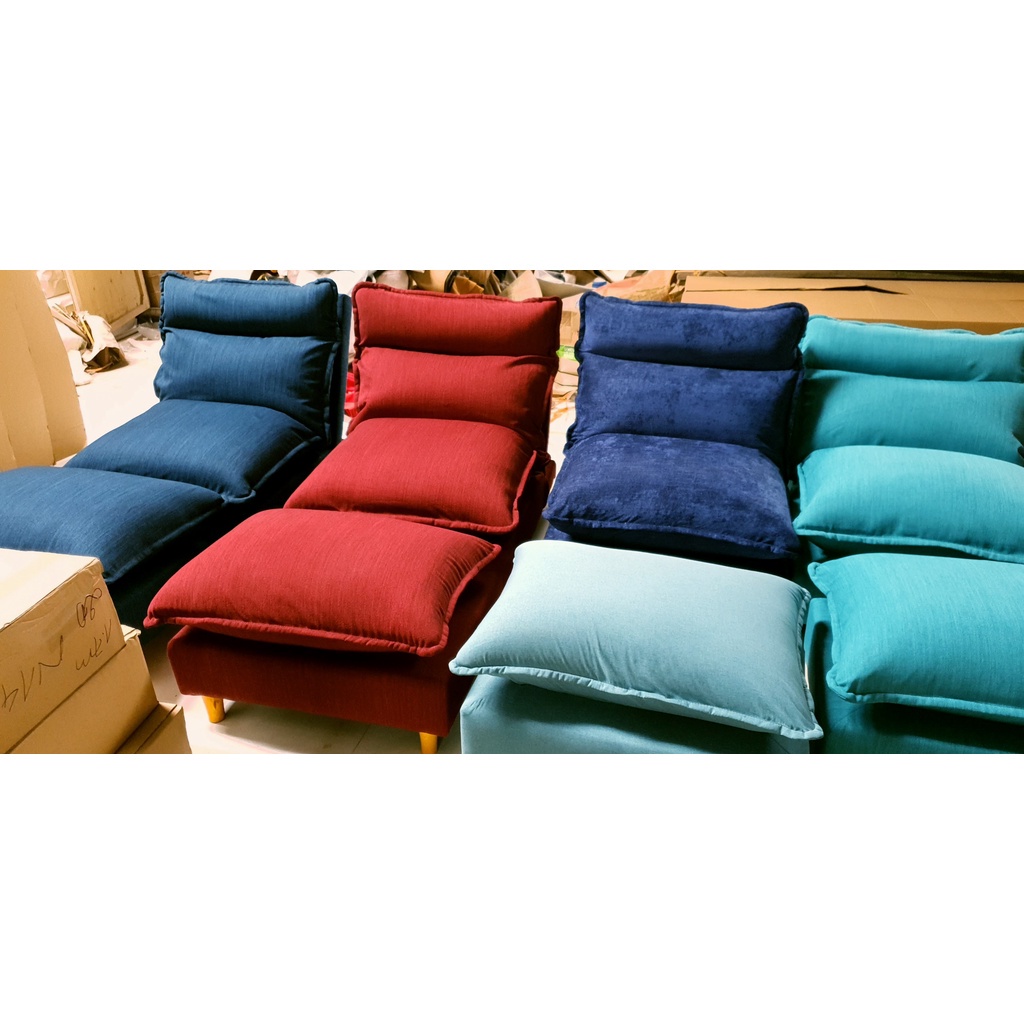 Ghế Sofa Giường Gấp Gọn Đa Năng Thông Minh Kèm Theo Đôn Ghế Gác Chân, Ghế Lười Thư Giãn Văn Phòng Sofa Bed Hapo