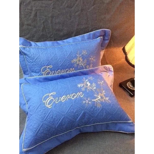 1 Đôi Vỏ gối Everron đủ màu loại to dày dặn