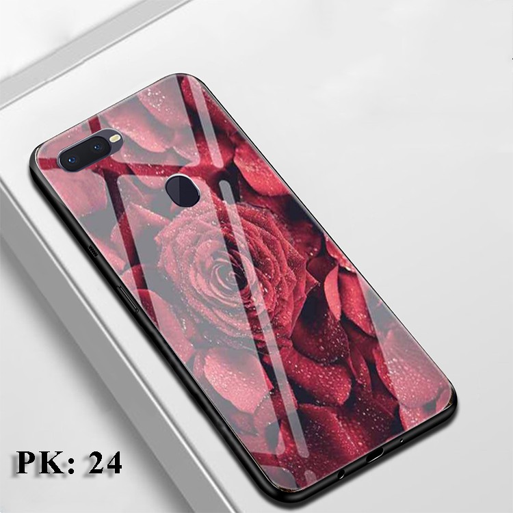 Ốp lưng Oppo A7 (Ốp lưng mặt kính oppo a7)