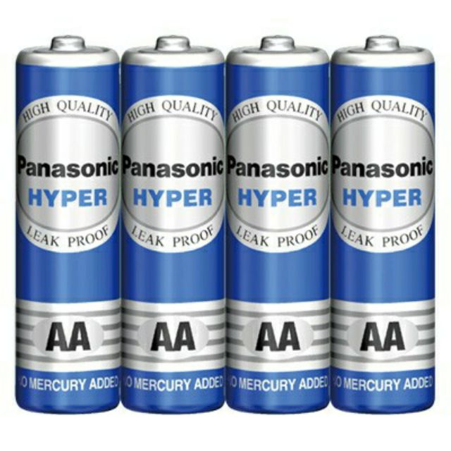 4 VIÊN PIN PANASONIc .AA  1.5V