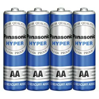4 viên pin panasonic .aa 1.5v