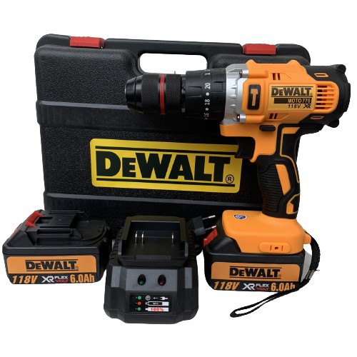[Hàng xịn] Máy khoan pin Dewalt đầu 13 máy 3 chức năng khoan sắt , khoan gỗ, khoan tường
