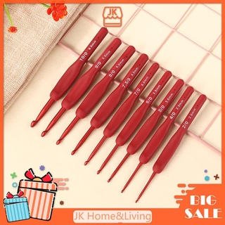 Bộ 9 Kim Móc Len Bằng Nhôm 2.0-6.0mm