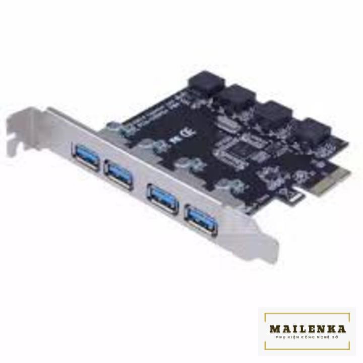 Card chuyển đổi PCI Express to USB 4 cổng 3.0