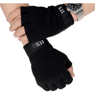 Gang tay hở ngón 511, Gang tay Tập gym Đạp xe Tập thể thao, Bao tay Xe máy đi phượt
