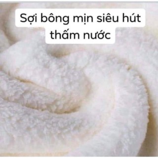 Khăn quấn tóc siêu thấm khô nhanh ( hàng chuẩn, chất đẹp, bền)