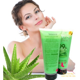 Gel lột trắng da nha đam Aloe Vera Mask L-glutathione