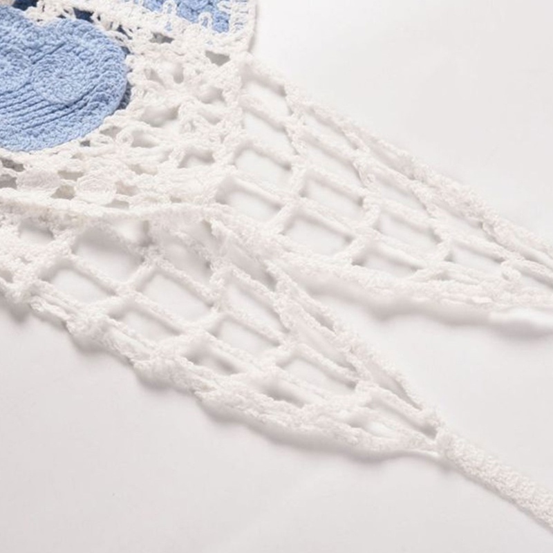 Áo Croptop Dệt Kim Hở Lưng Thời Trang Đi Biển Cho Nữ