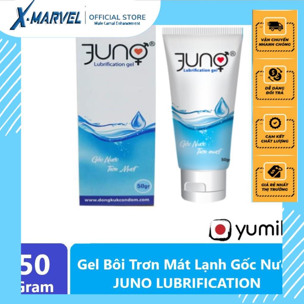 Gel Bôi Trơn Gốc Nước Mát Lạnh JUNO LUBRIFICATION - Lọ 50gr  XMARVEL