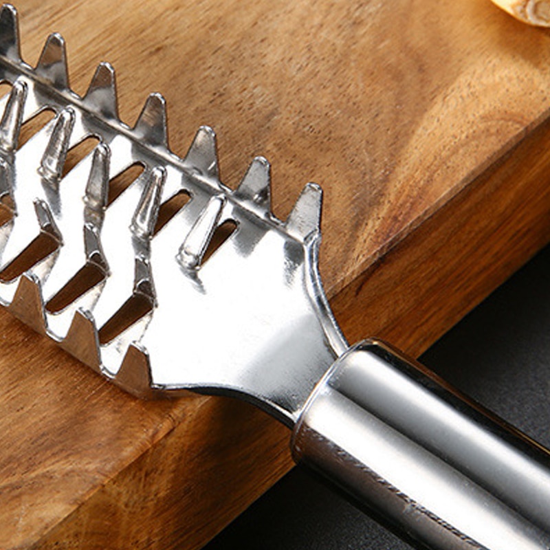 Dụng Cụ Đánh Vảy Cá Bằng Thép Không Gỉ Tiện Dụng Cho Nhà Bếp