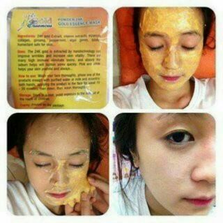 BỘT ĐẮP MẶT NẠ COLAGEN TINH CHẤT VÀNG 24K GOLD ESSANCE