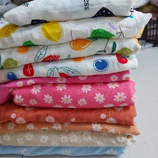 Vải đũi xốp , khổ 1m5 (1m/35k)