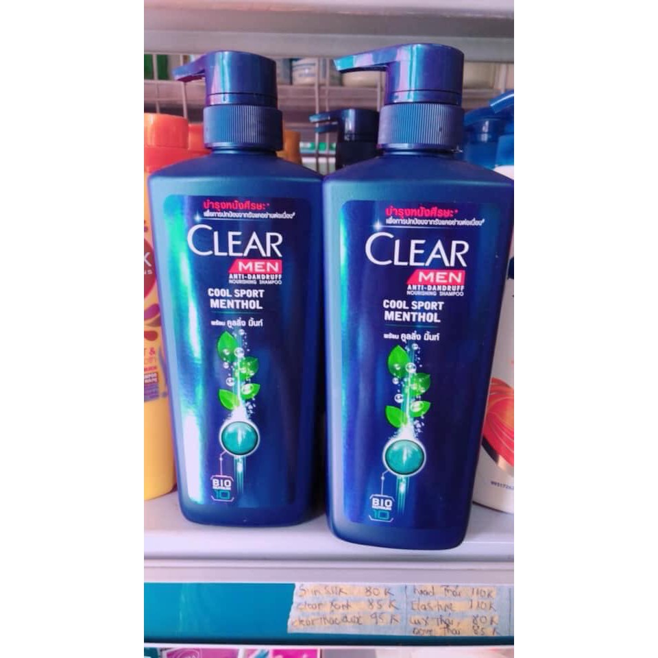 DẦU GỘI CLEAR THÁI LAN 480ML
