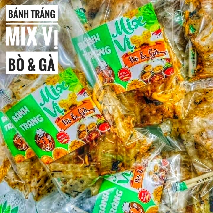 Bánh Tráng Mix Vị Bò &amp; Gà