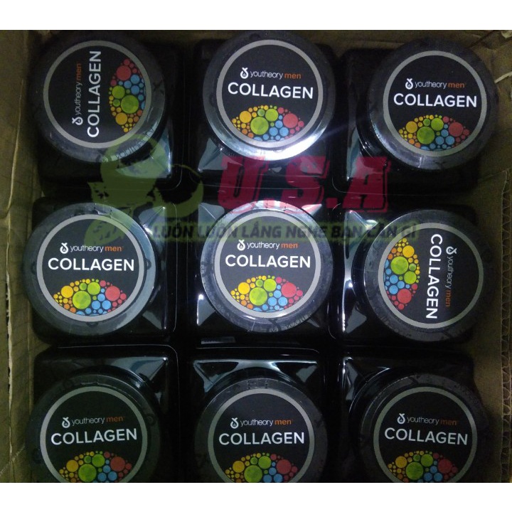 Collagen Men Youtheory 390 Viên Dành Cho Nam Giới - Bổ Sung Protein, Đẹp Da,...