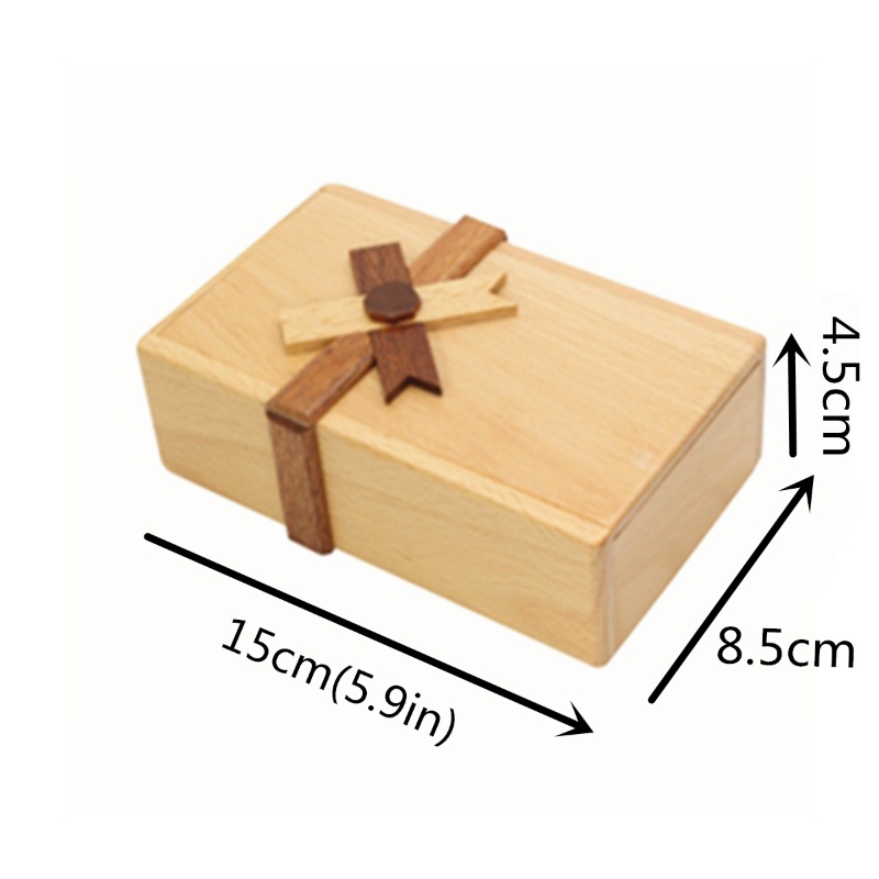 Hộp Gỗ Đựng Tiền Bí Mật
