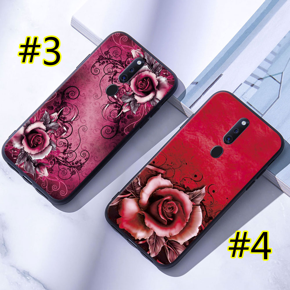 Ốp Lưng Họa Tiết Hoa Hồng Cho Oppo F3 F5 F9 F11 Pro F15