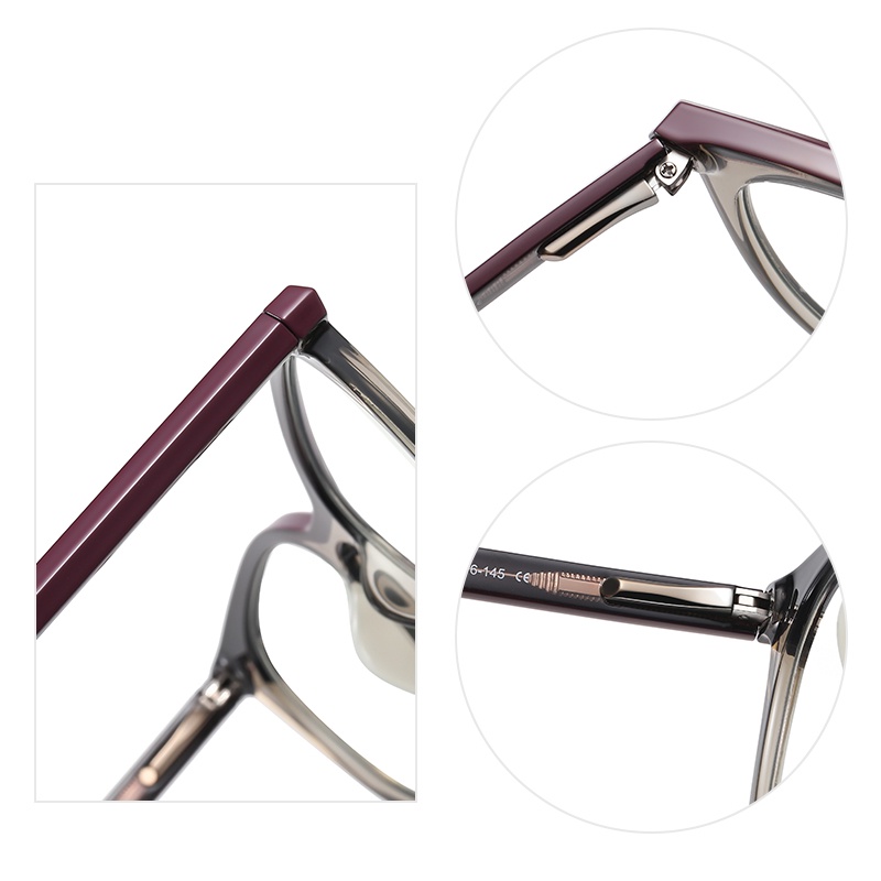 Mắt kính ZELIN TR3518 gọng mắt mèo phong cách Âu Mỹ thời trang